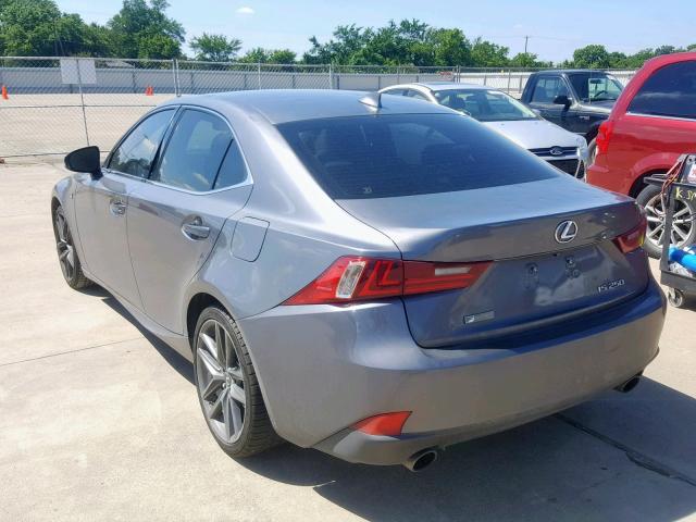 JTHBF1D27F5059064 - 2015 LEXUS IS 250 GRAY photo 3