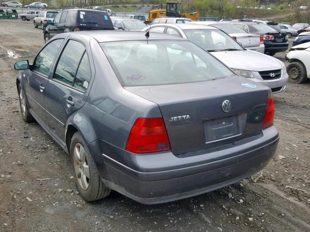 3VWSK69M63M054302 - 2003 VOLKSWAGEN JETTA GLS GRAY photo 3