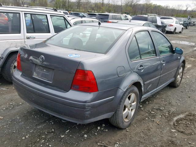 3VWSK69M63M054302 - 2003 VOLKSWAGEN JETTA GLS GRAY photo 4