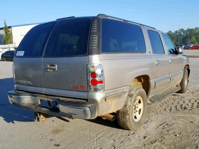 1GKEC16TX1J293183 - 2001 GMC YUKON XL C TAN photo 4