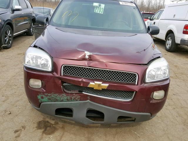 1GNDV33158D181617 - 2008 CHEVROLET UPLANDER L 栗色 照片 7