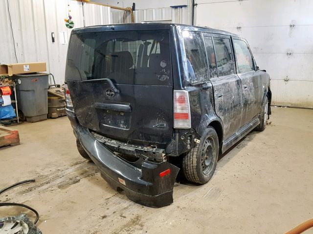 JTLKT334364119814 - 2006 TOYOTA SCION XB 黑色 照片 4