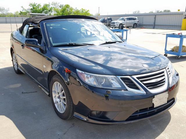 YS3FB79Y486013390 - 2008 SAAB 9-3 2.0T BLACK photo 1