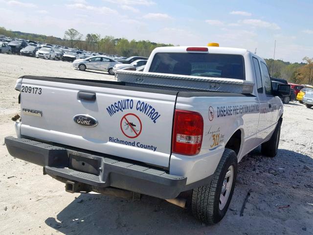 1FTKR1ED2APA00560 - 2010 FORD RANGER SUP WHITE photo 4