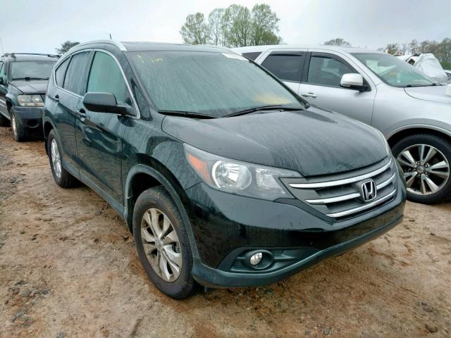 2HKRM4H78DH654693 - 2013 HONDA CR-V EXL BLACK photo 1