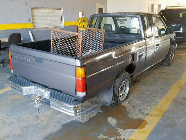 1N6SD16S2MC397675 - 1991 NISSAN TRUCK KING GRAY photo 4