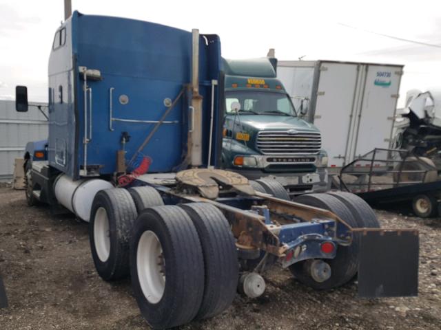 1XKADU9X9VR734546 - 1997 KENWORTH CONSTRUCTI BLUE photo 3