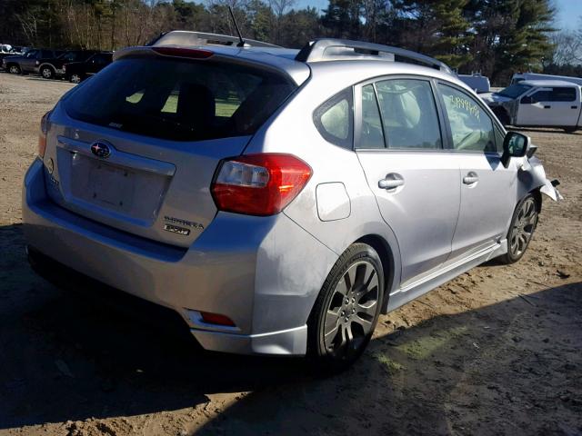 JF1GPAS62E8294114 - 2014 SUBARU IMPREZA SP GRAY photo 4