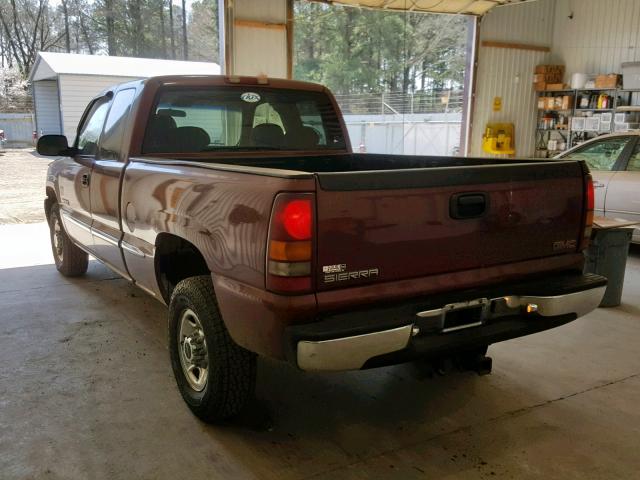 1GTFC29U1YZ104846 - 2000 GMC NEW SIERRA RED photo 3