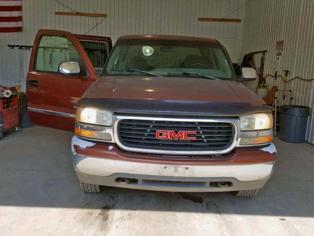 1GTFC29U1YZ104846 - 2000 GMC NEW SIERRA RED photo 9