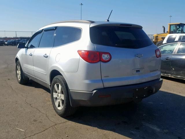 1GNKVGED6BJ252032 - 2011 CHEVROLET TRAVERSE L SILVER photo 3
