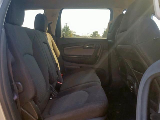 1GNKVGED6BJ252032 - 2011 CHEVROLET TRAVERSE L SILVER photo 6