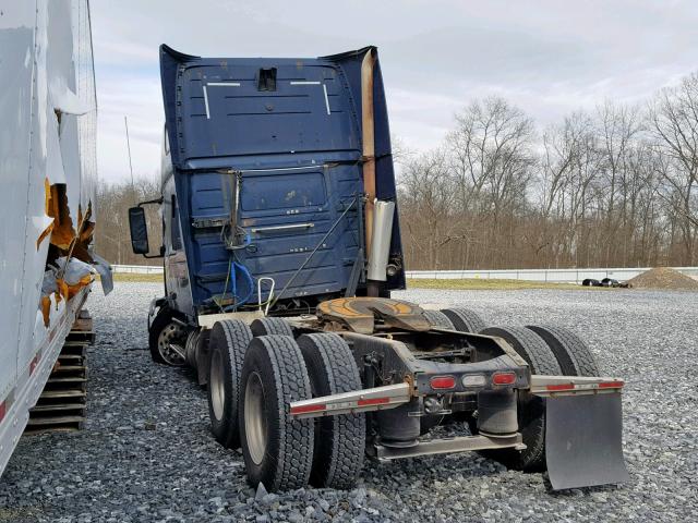 4V4NC9EJX9N265287 - 2009 VOLVO VN VNL BLUE photo 3