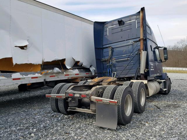 4V4NC9EJX9N265287 - 2009 VOLVO VN VNL BLUE photo 4