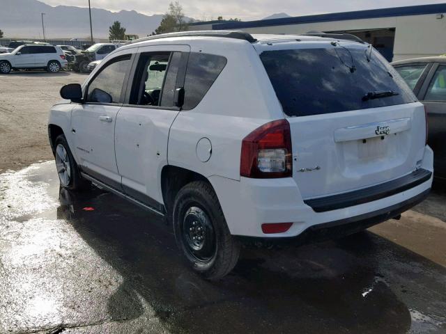 1C4NJDBB0FD240322 - 2015 JEEP COMPASS SP WHITE photo 3