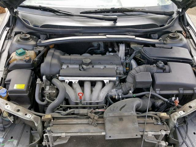 YV1RS64AX42370710 - 2004 VOLVO S60 CHARCOAL photo 7