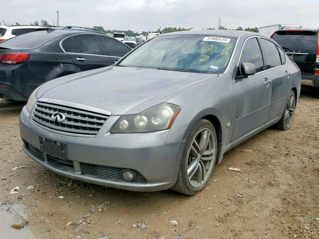 JNKBY01E57M402366 - 2007 INFINITI M45 BASE SILVER photo 2