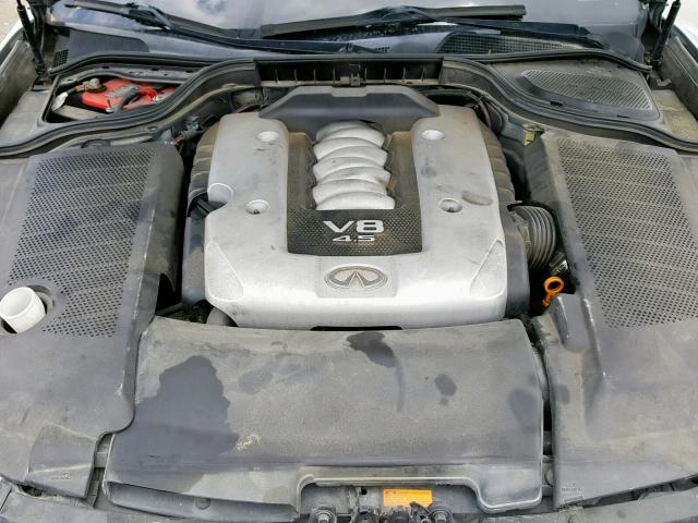 JNKBY01E57M402366 - 2007 INFINITI M45 BASE SILVER photo 7