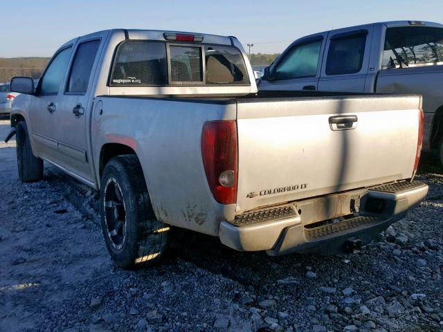 1GCDSCDE3A8129761 - 2010 CHEVROLET COLORADO L SILVER photo 3