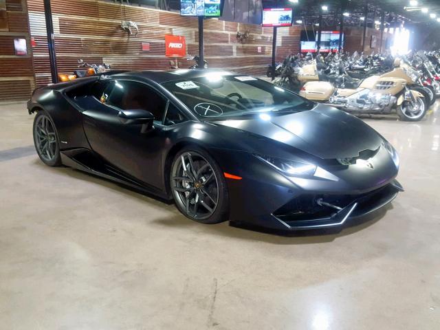 ZHWUC1ZF9GLA04203 - 2016 LAMBORGHINI HURACAN BLACK photo 2