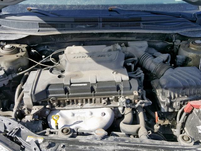 KNAFE121675375361 - 2007 KIA SPECTRA EX SILVER photo 7