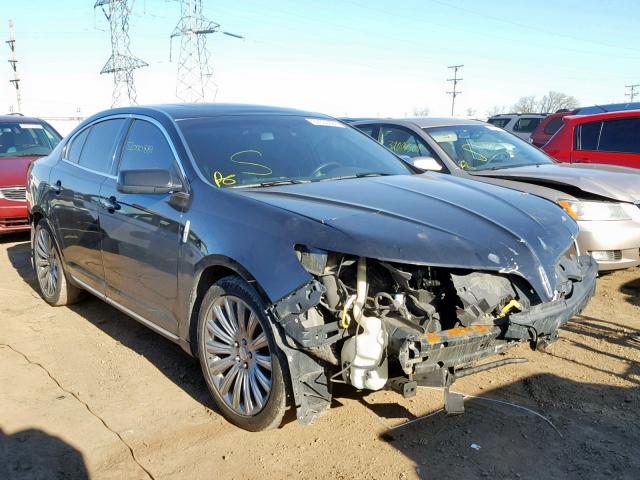 1LNHL9EK1DG604593 - 2013 LINCOLN MKS BLACK photo 1