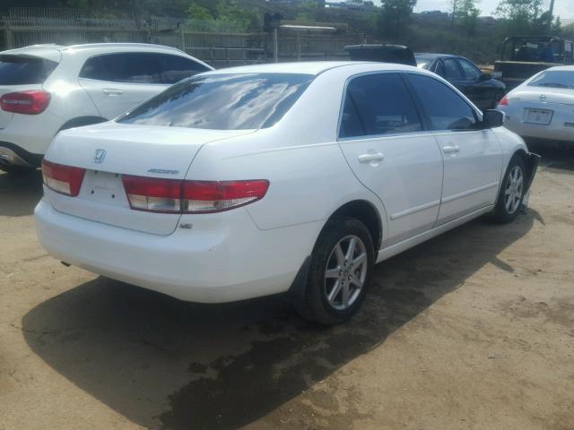 1HGCM66583A071518 - 2003 HONDA ACCORD WHITE photo 4