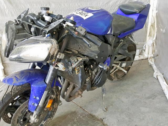 JYARN10E72A001312 - 2002 YAMAHA YZFR1 BLUE photo 9