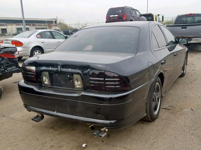 1LNHM87A12Y664621 - 2002 LINCOLN LS BLACK photo 4