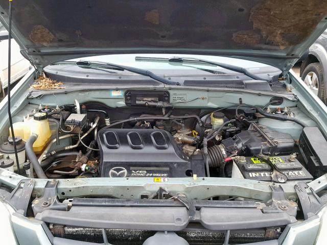 4F2CZ96103KM00821 - 2003 MAZDA TRIBUTE ES 绿色 照片 7