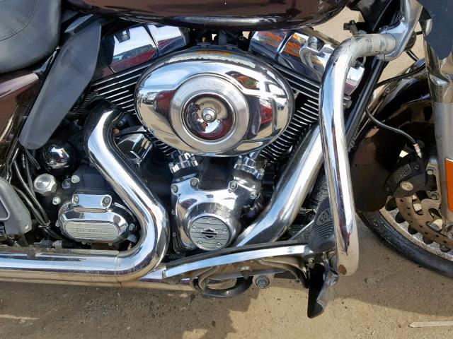 1HD1KGM18BB645186 - 2011 HARLEY-DAVIDSON FLTRU BROWN photo 7