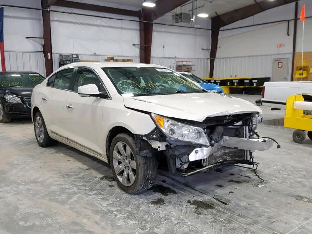 1G4GE5EDXBF132283 - 2011 BUICK LACROSSE C WHITE photo 1