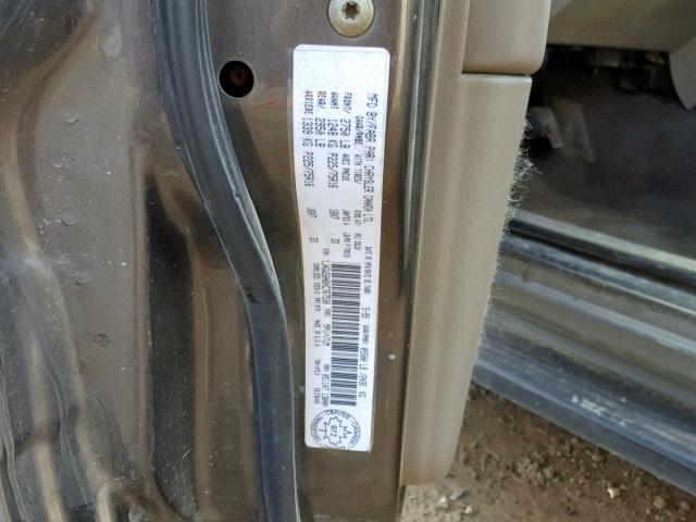 1J4GW58N8XC767530 - 1999 JEEP GRAND CHER GRAY photo 10