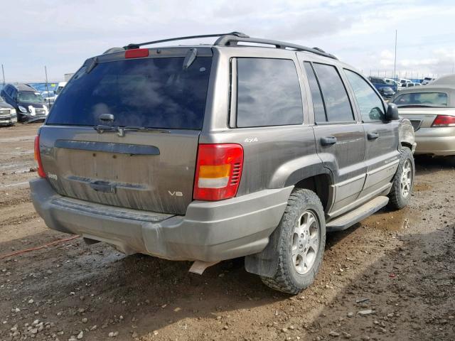 1J4GW58N8XC767530 - 1999 JEEP GRAND CHER GRAY photo 4