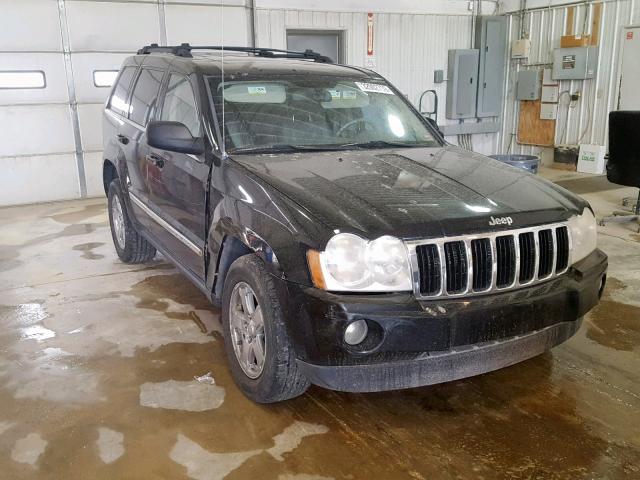 1J4HR58N66C208472 - 2006 JEEP GRAND CHER BLACK photo 1