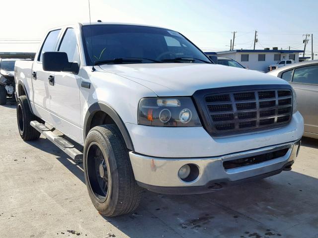 1FTPW14V46KC39055 - 2006 FORD F150 SUPER WHITE photo 1