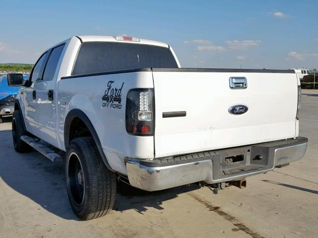 1FTPW14V46KC39055 - 2006 FORD F150 SUPER WHITE photo 3