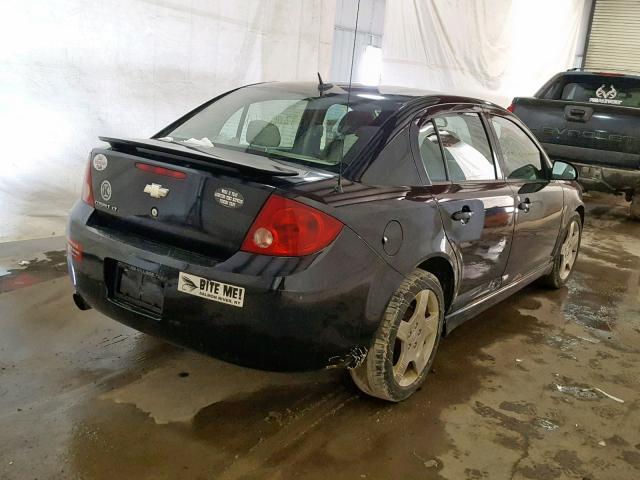 1G1AF5F5XA7185744 - 2010 CHEVROLET COBALT 2LT BLACK photo 4