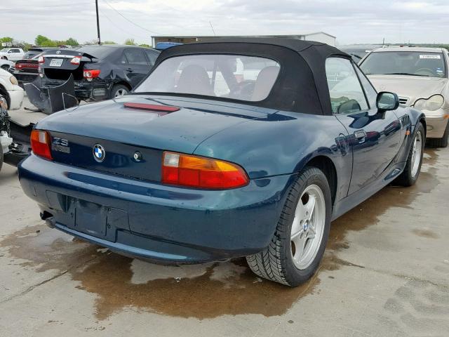 4USCH7322TLB76883 - 1996 BMW Z3 1.9 GREEN photo 4