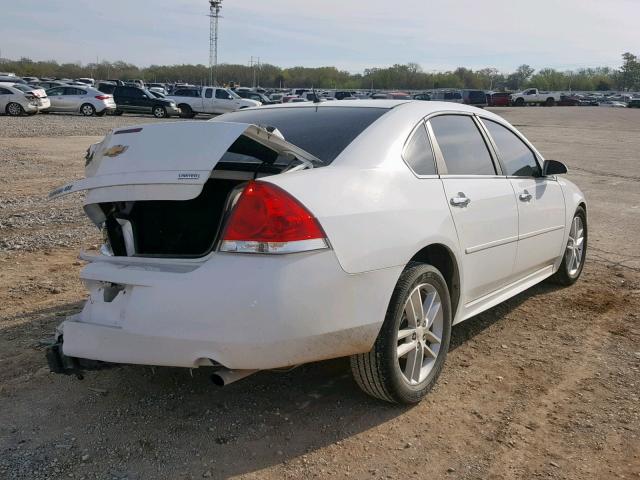 2G1WC5E38G1134084 - 2016 CHEVROLET IMPALA LIM WHITE photo 4