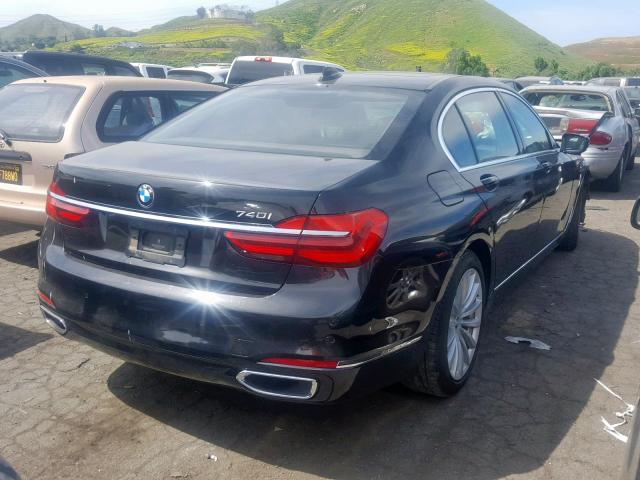 WBA7E2C53GG738571 - 2016 BMW 740 I BLACK photo 4