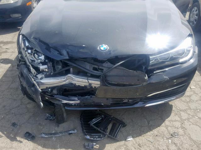 WBA7E2C53GG738571 - 2016 BMW 740 I BLACK photo 7