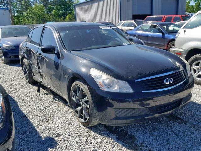 JNKCV61E59M302965 - 2009 INFINITI G37 BASE BLACK photo 1