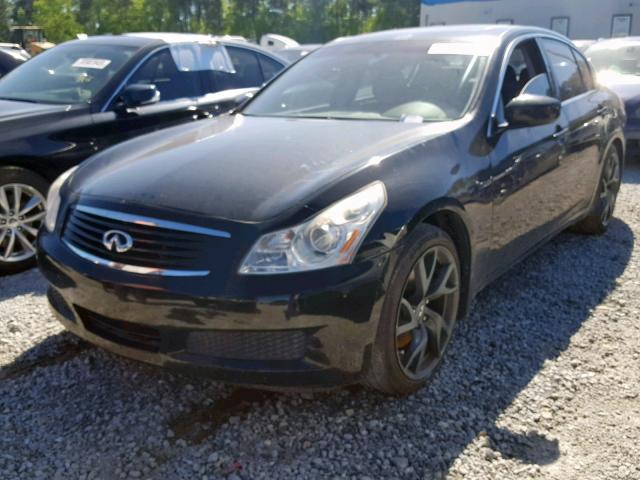 JNKCV61E59M302965 - 2009 INFINITI G37 BASE BLACK photo 2