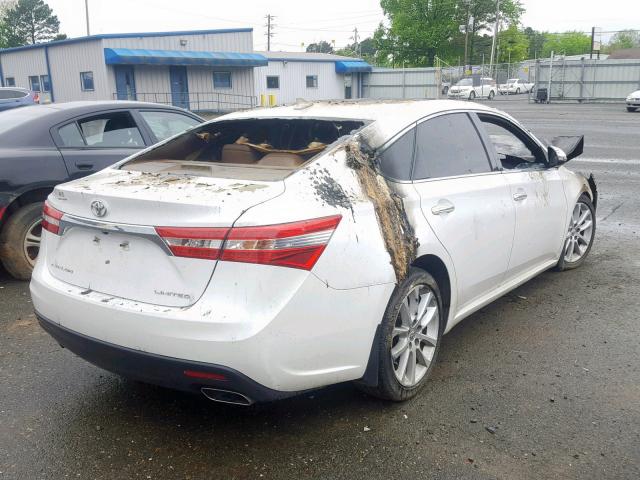 4T1BK1EB2DU018223 - 2013 TOYOTA AVALON BAS WHITE photo 4