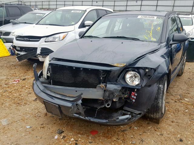 1B3HB48B37D218657 - 2007 DODGE CALIBER SX BLUE photo 9