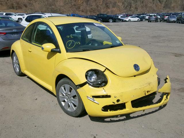 3VWPG31C68M501601 - 2008 VOLKSWAGEN NEW BEETLE ყვითელი ფოტო 1