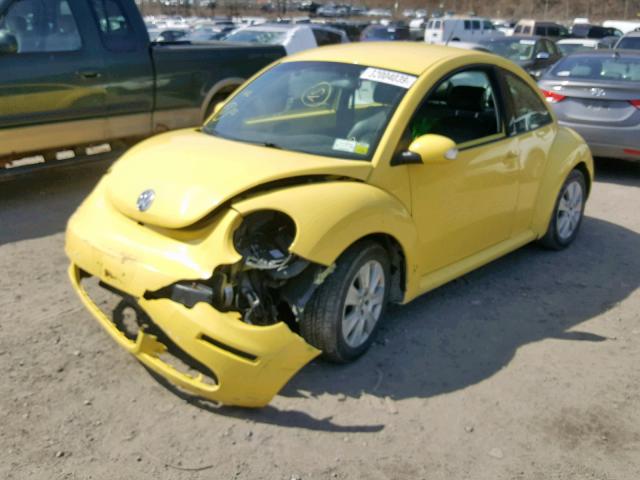 3VWPG31C68M501601 - 2008 VOLKSWAGEN NEW BEETLE ყვითელი ფოტო 2