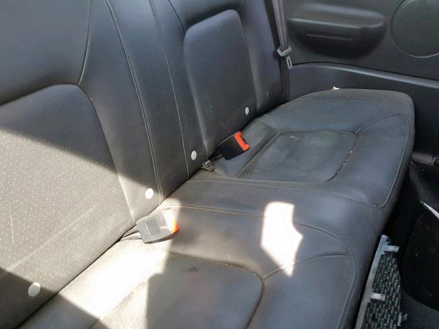 3VWPG31C68M501601 - 2008 VOLKSWAGEN NEW BEETLE ყვითელი ფოტო 6