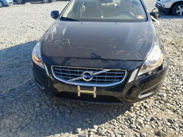 YV1622FS3C2082379 - 2012 VOLVO S60 T5 BLACK photo 9